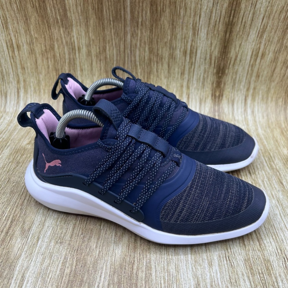 Puma Ignite NXT Solelace Golf Shoes Women's Size 6.5 Navy Rose Gold 192229-03